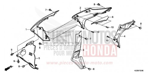 UGELLO (CRF250L/LA) CRF250LAH di 2017